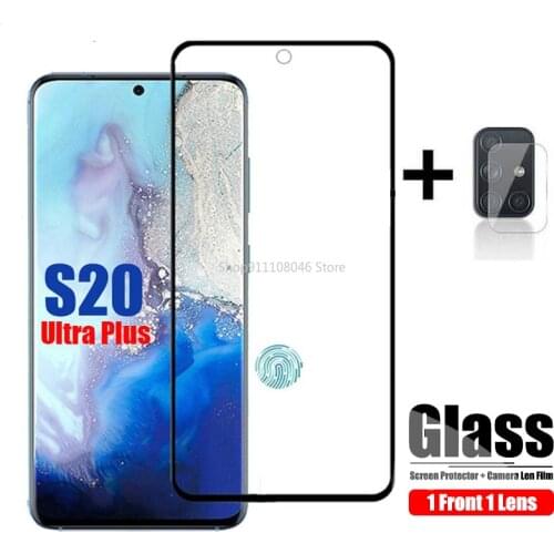 Protective Glass for Samsung Galaxy S20 FE S10 Plus S10e S20 Ultra Screen Protector On For Samsung Note 10 Lite Camera Lens Film