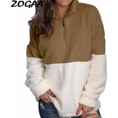 ZOGAA Women's Sweatshirts With Long Sleeves