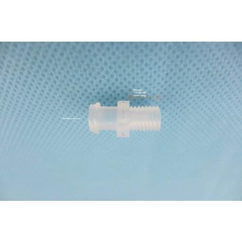 100pcs/lot Luer to Thread Adapter with Male thread UNF 1/4"-28