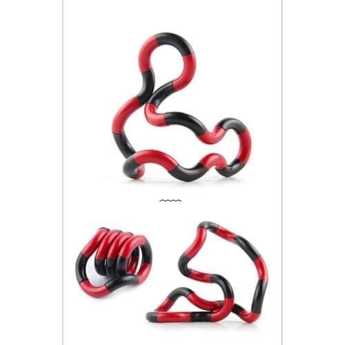 18 knots deformed rope twisted twisted rope ever-changing twisting twisting twisting ring winding toy adult decompression ventin