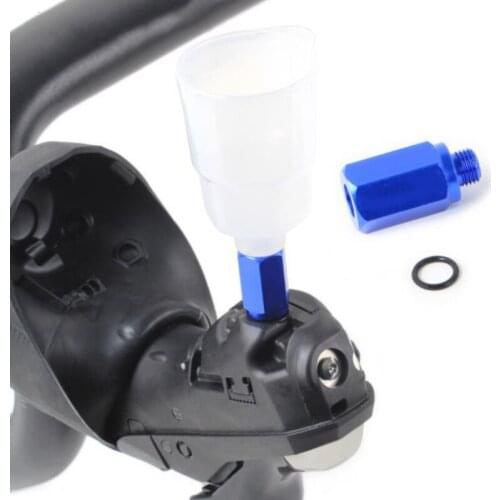 1Pcs MTB Road Cycling Bleed Funnel Adapter Bike Convert To Road Hydraulic Disc Brake Oil Filling Funnel Adapter
