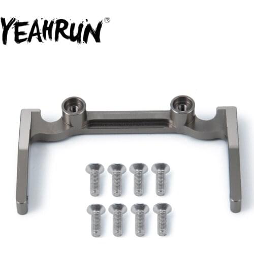YEAHRUN Electronic Box Mount for Axial SCX10 1:10 RC Crawler Car Accessories Upgrade Parts