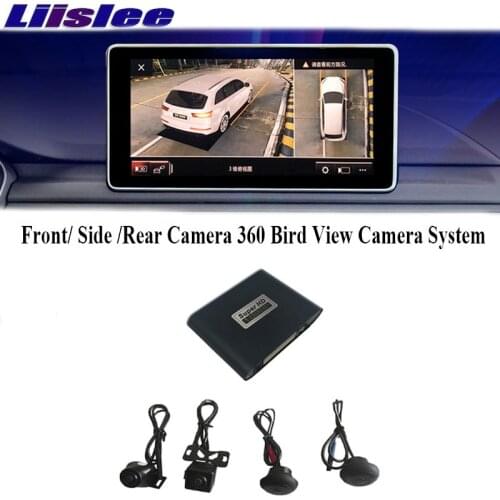 Liandlee Front/ Side /Rear Camera Backup Car Driving Recorder Night Vision 360 Bird View Camera System Image 1080P HD