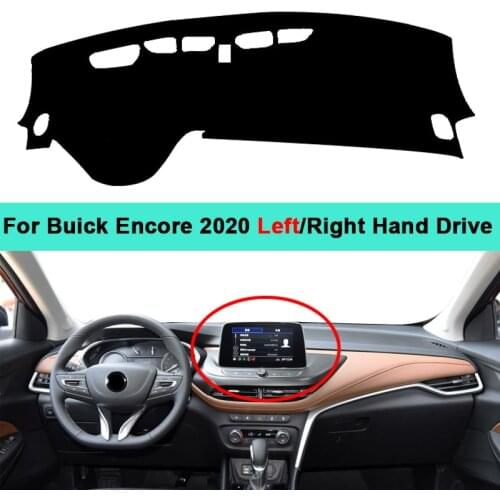 Car Inner Dashboard Cover DashMat Carpet Cushion For Buick Encore 2020 LHD RHD Sun Shade Pad