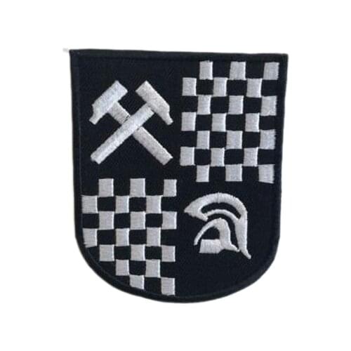 SKA Music Trojan Badge logo Iron Sew on Embroidered Patch