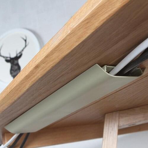 Wall Mount Cable Wire Holder Box Organizer Cord Data Line Fixer Storage Clamp