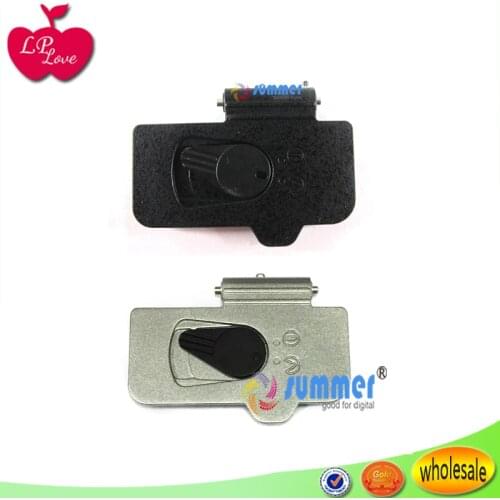 Original EM5 II battery cover for Olympus EM5 Mark II door cover Unit Camera Replacement Repair Part (black / silver)