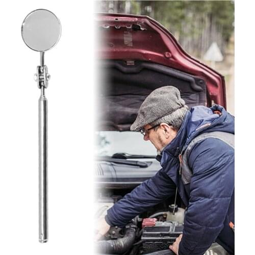 30mm Portable Car Telescopic Detection Lens Inspection Round Mirror Car Angle View Pen For Auto Inspection Hand Repair Tools