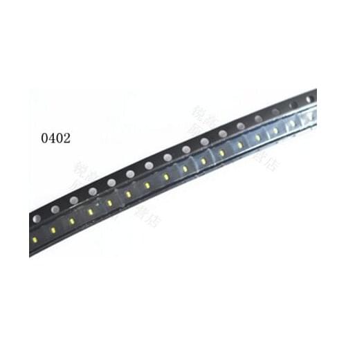 SMD LED 0402 White 7000K-8000K 3000pcs led beads Free Shipping