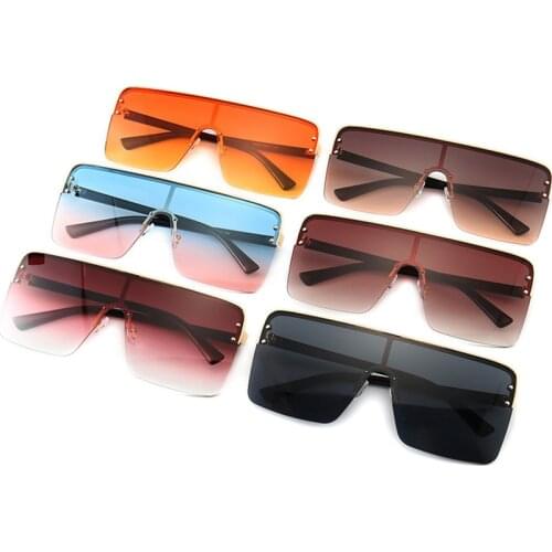 New Vintage Sunglasses Women Rectangle Frame UV400 Lens Sun Glasses Fashion Eyewear Oculos Gafas De Sol Male for Ladies
