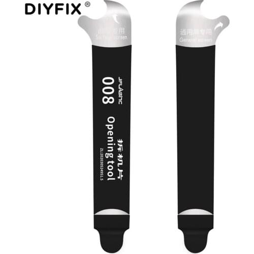 DIYFIX 1PC 0.08MM Ultra-thin Mobile Phone Disssembly Opening Pry Tools For iPhone Huawei Samsung Tablet Screen Scraper Hand Tool