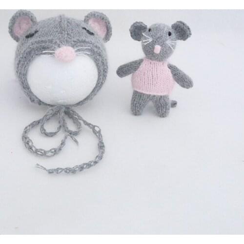 Newborn photography products amigurumi Handmade Doll Newborn Baby Props Toy Bebe Fotografia Studio Baby Photoshoot Background