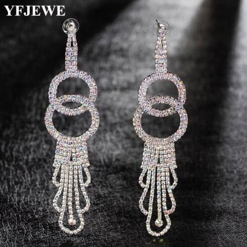YFJEWE 2018 Ethnic Earrings Vintage Bohemian Long Earrings For Women Fashion Jewelry Statement Dangle Earrings E517