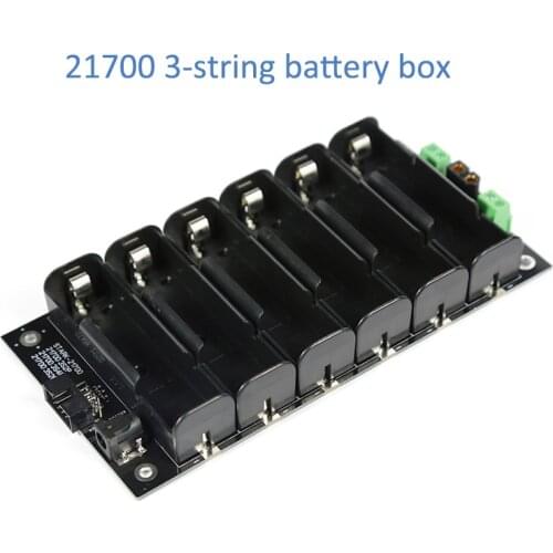 3 Series Welding-Free Battery Box 12V Battery Pack Protection Board 21700 Battery Box Battery Pack