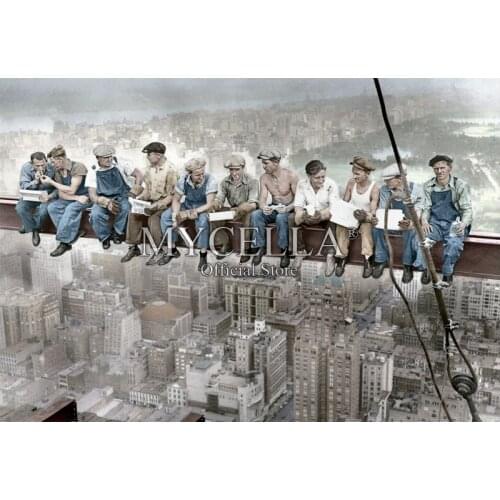 Construction Worker 5d Diy Diamond Painting Cross Stitch Diamond Embroidery Cartoon Mosaic Paintings Wall Stickers Home Decor