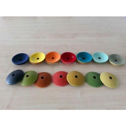 4" Diamond convex polishing pads for marble and granite 7pcs a lot