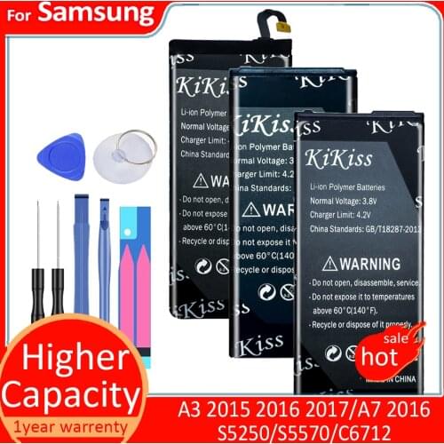 Battery For Samsung Galaxy A3 A7 2015 2016 2017 S5250 S5570 C6712 SM A300 A310 A310F A320 A710 A710F SM-A710F Bateria EB494353VU