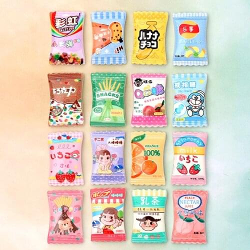 Boxi Resin Candy Slime Charms Kit Cute Kawaii Antistress Additives Supplies DIY Accessories Filler Decor for Fluffy Cloud Slime