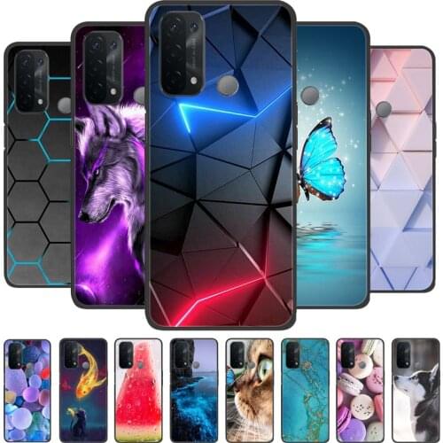 For OPPO Reno 5A Case Silicon Back Cover Phone Case for Oppo Reno5 A Cases Reno5A 5 A Shockproof Soft bumper coque Reno 5A
