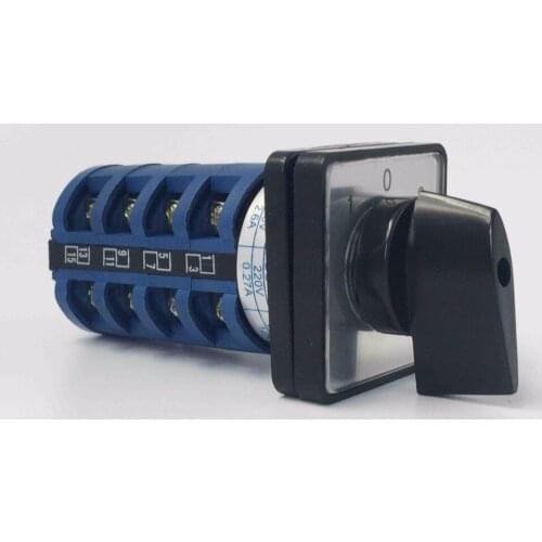 LW8-20 5.5S/4 Small Panel Universal Change-over Switch Double Speed Motor Fast Slow