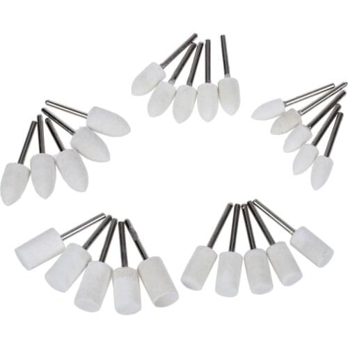 25pcs Felt Polishing Buffing Pad Head Set Rotary Tools for Dremel Accessories