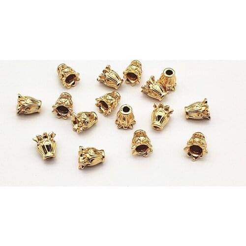New Arrival! 8x7mm 100pcs Tulip shape Connector/Charm for Handmade Earring DIY Parts,Jewelry Accessories Findings & Component