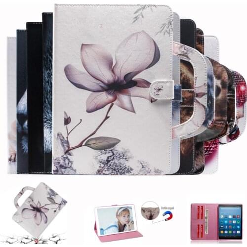 Tiger lion portable flip PU Leather Cover case For Amazon Kindle Paperwhite 4 3 2 1 Case For Kindle Paperwhite2/Paperwhite 3 #E