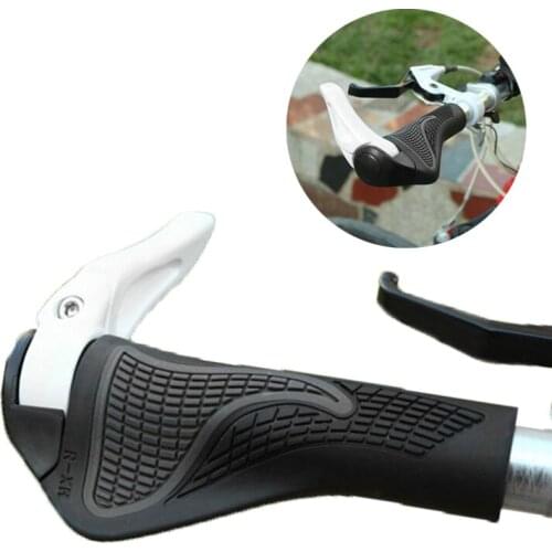 Bicycle Grips Claw Horn Aluminum Alloy Handlebar MTB Mountain Bike Handlebar Casing Sheath Shock Absorption Bike Accessories