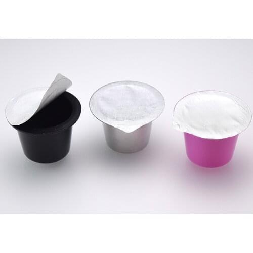 2019 New Arrivals 100PCS Aluminum Lids Seal Coffee Capsule Sticker Disposable Household Coffee Maker Filter Accessories