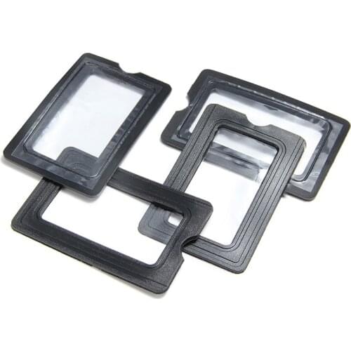 5pcs/lot Plastic Tag Label Pull Frame Handle File Name Card Holder for Bag Luggage Box Case Buckle Accessories 6cmx12cm