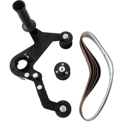 Sanding Belt Adapter Angle Grinder Sander Attachment Wire Drawing Machine M14 Round Pipe Tools M10 Power Tool Accessories