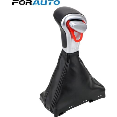 Car Automatic Chrome Auto Gear Shift Knob FOR AUDI A6 A7 A3 A4 A5 A6 c6 Q7 Q5 2009 2010 2011 2012 2014 4G1 713 139 R Accessories