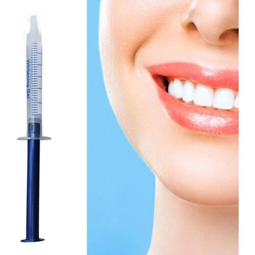 3ml Teeth Gel Safe Ingredients Bleaching Tooth Transparent Dental Cleaning Tooth Syringes Gel for Mouth