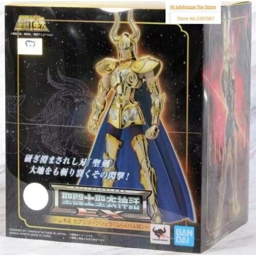 Saint Seiya Bandai model Horoscopes Myth EX Revival Gold Saint Capricorn Shura Action Figure
