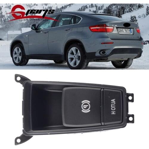 G-Parts 61319148508 Car Electric Parking Handbrake Brake Control Switch Button Genuine Fit For BMW E70 X5 E71 E72 X6 2008-2014