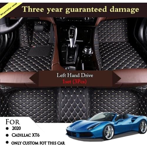 For Cadillac XT6 2020 (7 seats) Car Floor Mats Rugs Auto Interior Accessories Automobiles Custom Rugs Dash Foot Pads Rug Protect