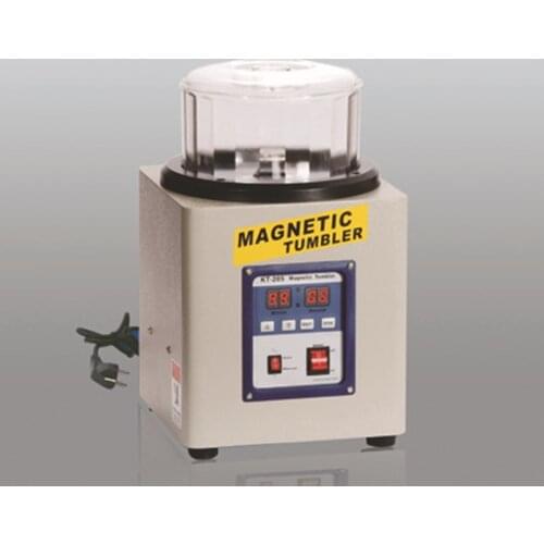 KT205 1pcs 220V Electromagnetic magnetic polishing machine Diamond Jewelry Polishing Tumbler metals Polisher