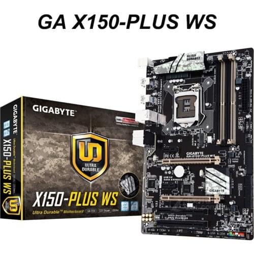 NEW For GIGABYTE GA X150-PLUS WS Motherboard LGA 1151 DDR4 For Intel X150 X150M Desktop Mainboard PCI-E X16 3.0