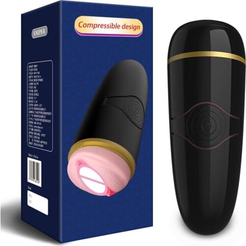New 4D Vagina Sex-Toys for Men Sucking Vibrating Deep Throat male Masturbator Artificial Vagina Pocket Pussy Adult Toys Sex Shop