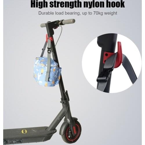 Scooter Front Hook for NINEBOT MAX G30 Nylon Electric Scooter Durable Skateboard Storage Tools Hook Hanger Parts Accessories
