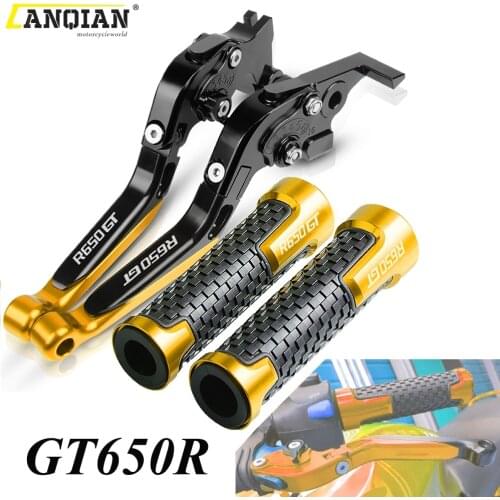 For HYOSUNG GT650R GT650 GT 650 R 650R 2006 2007 2008 2009 Motorcycle Accessories Adjustable Brake Clutch Levers Handle Bar Grip