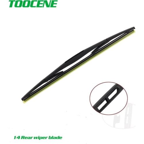 14" Rear Wiper Blade For Mitsubishi Pajero 2007-2015 Windshield Windscreen Rear Window Free shipping