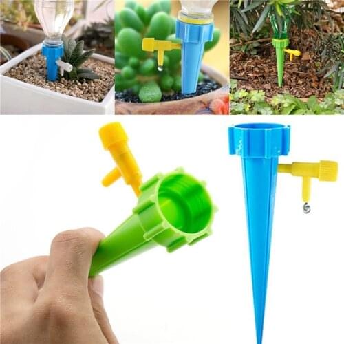 3/6/12PCS Drip Irrigation System Automatic Watering Spike for Plants Garden Watering System Irrigation System Greenhouse