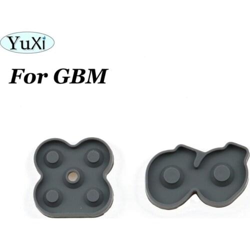 YuXi Replacement Silicon Conductive Rubber Pad Silicone Buttons For Nintend for GameBoy Micro for GBM