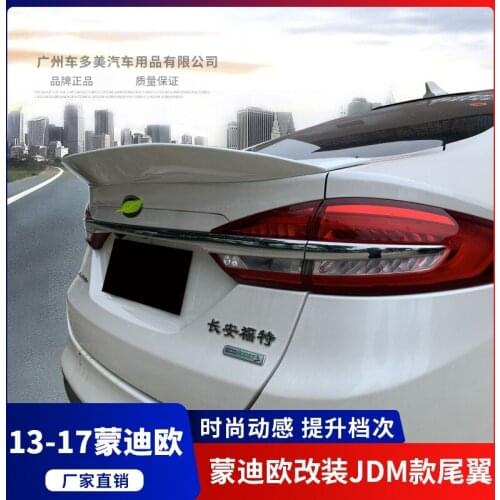 For Ford Mondeo 2013-2017 high quality Carbon Fiber rear boot Wing Spoiler Rear Roof Spoiler Wing Trunk Lip Boot Cover
