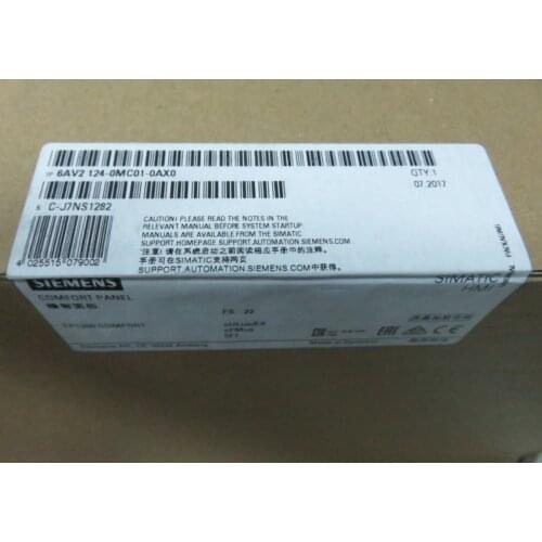 6AV2124-0MC01-0AX0 6AV2 124-0MC01-0AX0 SIMATIC HMI TP1200 COMFORT,TOUCH OPERATION,12" TFT,NEW & HAVE IN STOCK