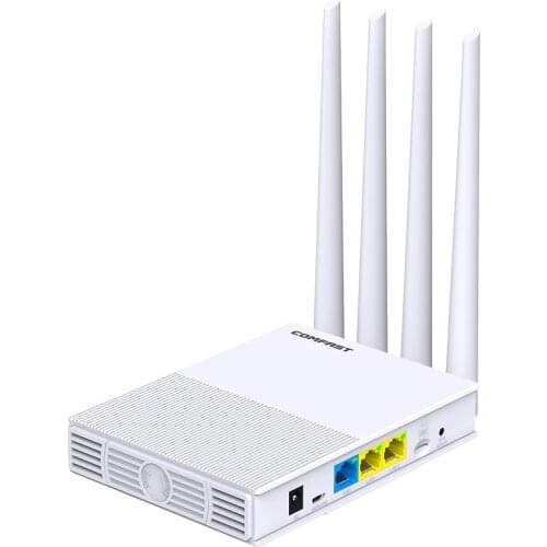 CF-E3 4G LTE Wireless Router Wireless 4 Antennas Industrial Grade CPU Base Station AP with SIM card slot 2.4G 300Mbp WiFi Router