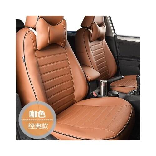 Auto seat covers car leather cushion set for FORD Focus Transit Mondeo Fiesta S-MAX Explorer maverick KUGA Escape caravan E150