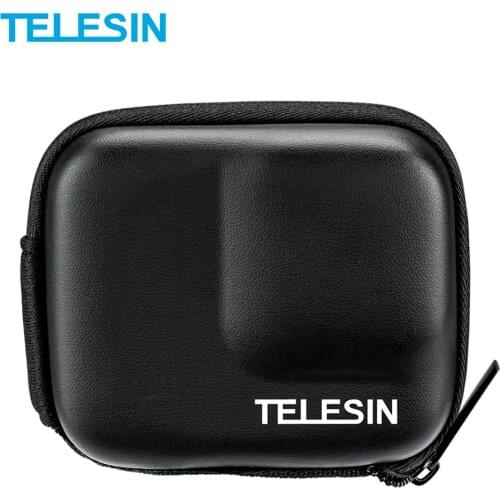 TELESIN Mini Camera Bag Protective Cover EVA Carrying Case Portable for Insta 360 ONE R 4K and ONE R 360 Edition Accessories