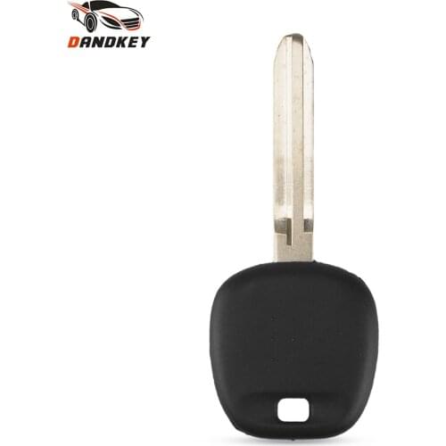 Dandkey Uncut Blank Transponder Key Shell For Toyota RAV4 PRADO COROLLA Camry Reiz